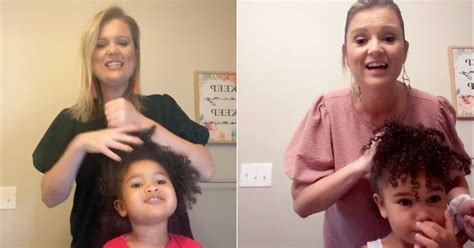 Mom Teaches Daughter Self Affirmations In Sweet Hair Videos Popsugar