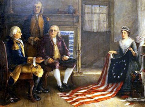 Betsy Ross Sewing The First Us Flag In History Us History Etsy
