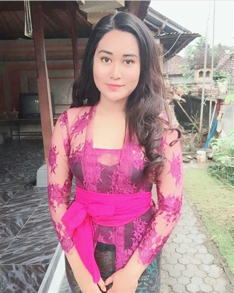 Kebaya Asian Beauty Bali Miss Two Piece Skirt Set Bodycon Dress Vsco Long Sleeve Dress