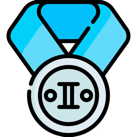 Medalla De Plata Iconos Gratis De Deportes Y Competición