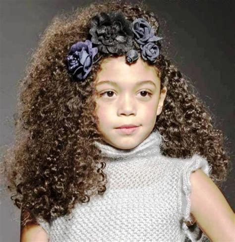 25 Cute Ideas Of Curly Hairstyle For Kids · Inspired Luv