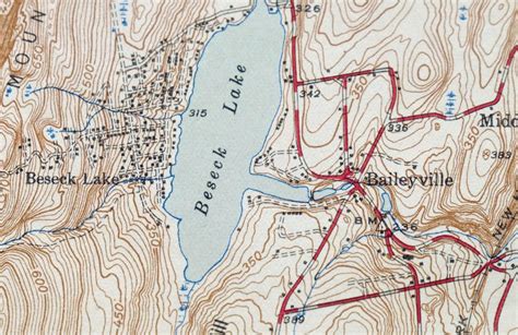 1945 Middletown Connecticut Vintage Original Usgs Topo Map Etsy