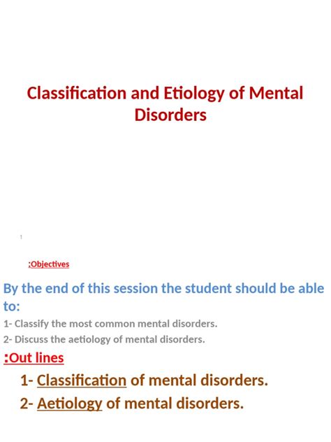 2 Classification And Etiology Of Mental Disorders 1 Tagged Pdf