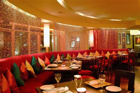 Modern Indian Bar And Restaurant Chain Commercial Interior Design