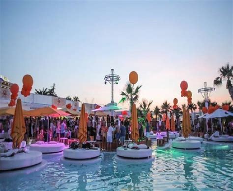 Pool Party At Ocean Beach San Antonio Ibiza Spain Ibiza Pool Party Ibiza Beach Club Ocean