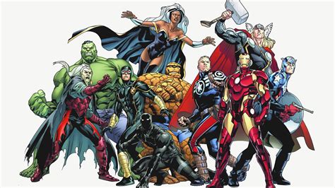 4k Marvel Characters Widescreen Wallpaper 37995 Baltana