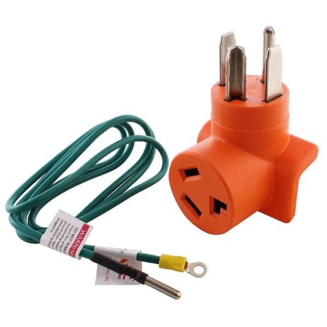 Ac Works Dryer Outlet Adapter 4 Prong Dryer 14 30p Plug To 30 Amp 3