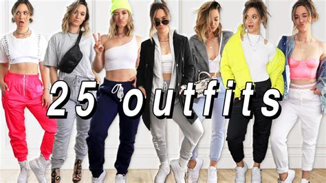 25 Ways To Style Sweatpants That Are CUTE AF YouTube