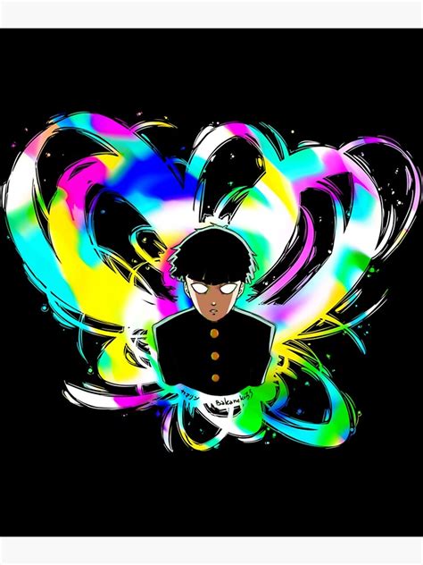 Anime Mob Psycho 100 Poster For Sale By Glenncinh Redbubble