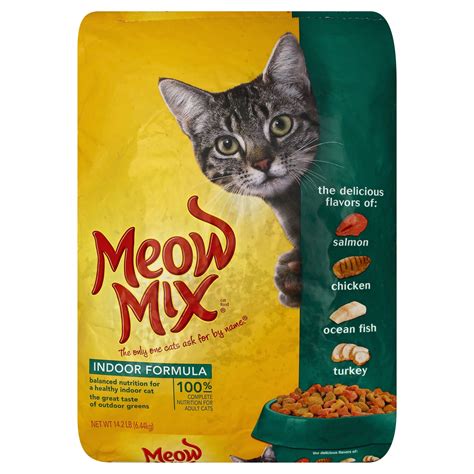 Meow Mix Indoor Formula Dry Cat Food 142 Lb Shipt