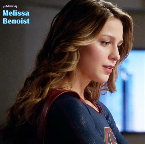 Melissa Benoist As Kara Zor El In Supergirl