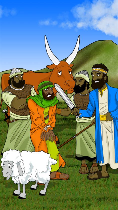 King Saul Captures The Amalekites King Agag Bible Stories For Kids