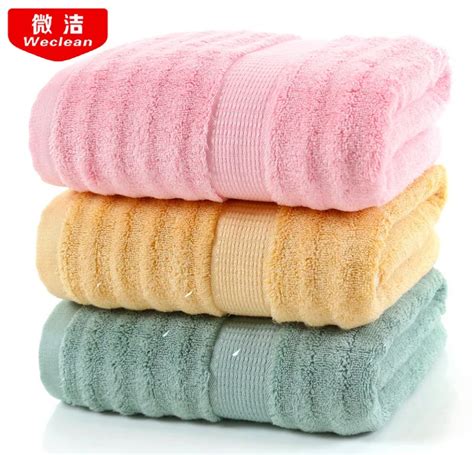 Gao Yang Towel Factory Wholesale Bamboo Fiber Bath Towel Soft Suction