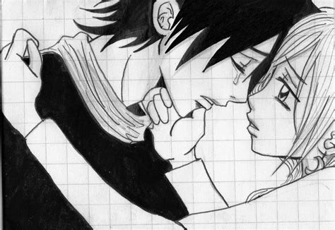 Anime Couple Drawing At Explore Collection Of