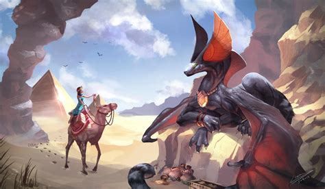 Sphinx Dragon By Juan Arrabal Hernández R Imaginarydragons