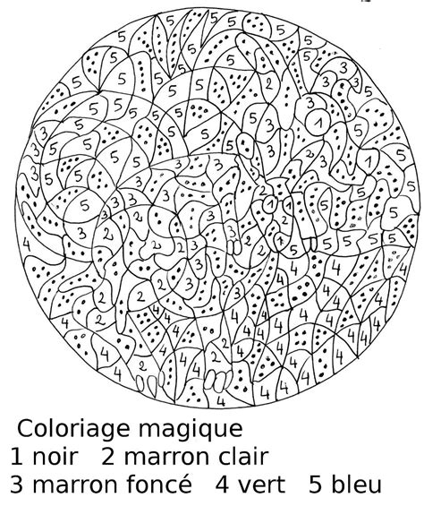 Coloriage magique 14 codé de 1 à 7 coloriage tête à modeler pour coloriage avec code couleur. Coloriages à imprimer : Coloriages magiques, numéro : 758796