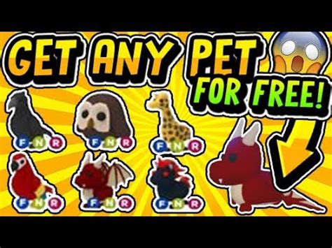 View the values, demand, rarity, and background information on all adopt me pets! "HOW TO GET FREE PETS IN ADOPT ME HACK!" Adopt Me FREE LEGENDARY PETS HACK WORKING May 2020 ...