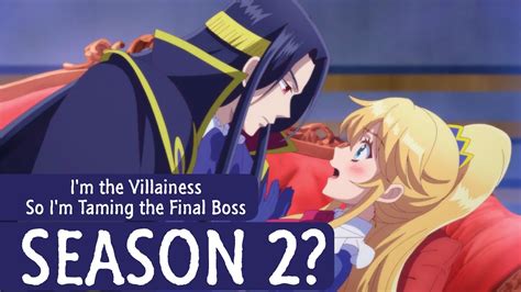 Im The Villainess So Im Taming The Final Boss Season 2 Release Date