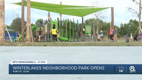28 Acre Outdoor Park Opens In Port St Lucie For Residents To Enjoy