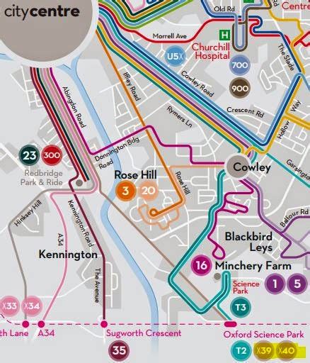 Great British Bus Routes X39x40 Reading Oxford