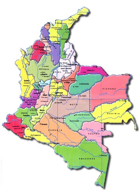 Mapas De Colombia Colombia Sin Palabras