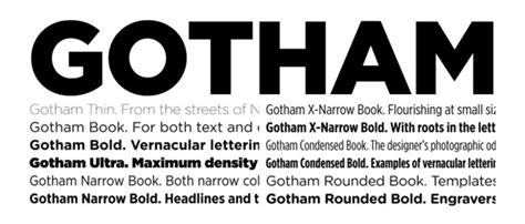 Gotham Bold Font Xfontspro