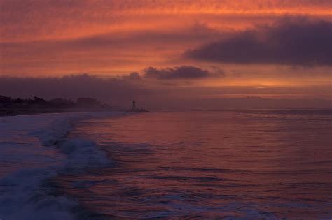 Sunrise On Monterey Bay Photograph