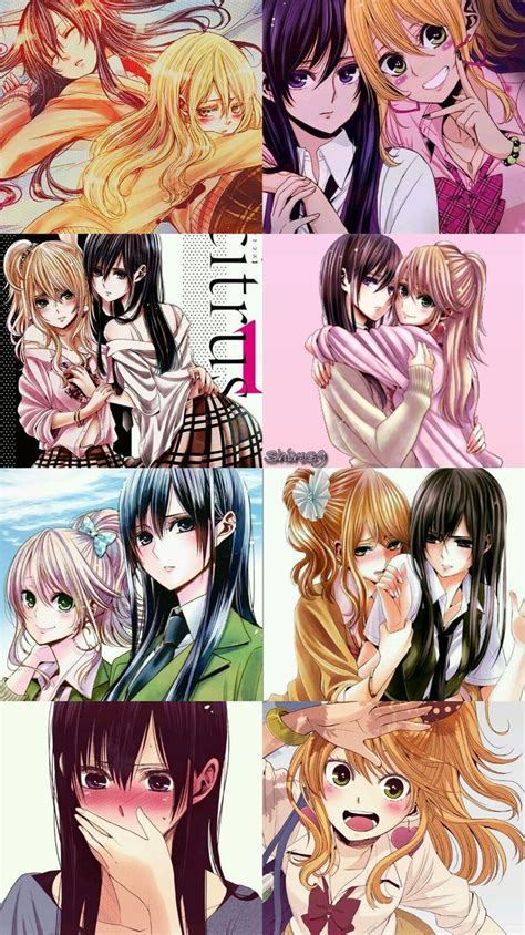 Citrus Mei And Yuzu Wallpaper 💖💖 Citrus Manga Yuri Anime Yuri Anime Girls