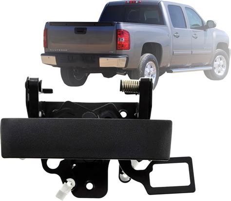 Apa Replacement Textured Black Tailgate Handle With Locking
