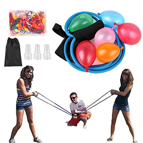 Water Balloon Launcher 500 Water Balloons Slingshot Toys Catapult