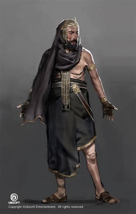 Assassins Creed Origins Character Concept Art On Behance Fantasy