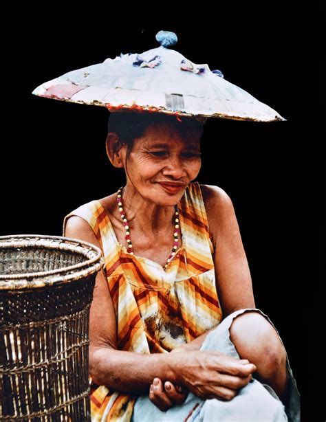 Borneo Dayak Woman 7d Picture Taken 1983 Digitally C Flickr
