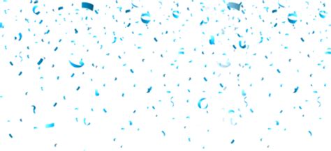 Download High Quality Confetti Transparent Background Blue Transparent