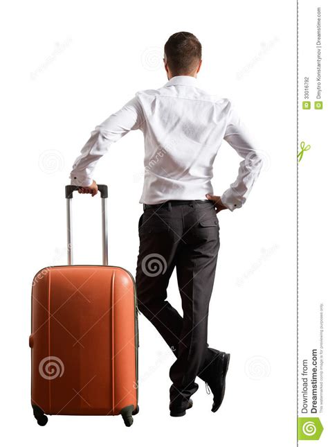 Photo Of Man With Suitcase Stock Photo Image Of Mission 33016792
