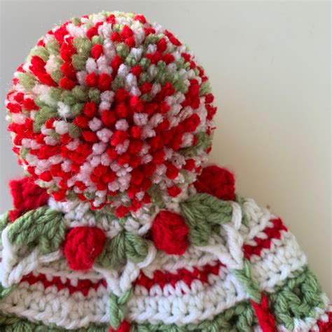 Ugly Sweater Christmas Winter Hat Ready To Ship Etsy