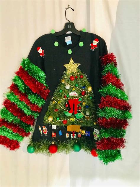 The Best Ugly Christmas Sweaters On Etsy Breathe And Reboot