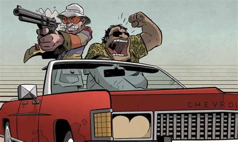 Fear And Loathing In Las Vegas In Graphic Novel Reincarnation Hunter