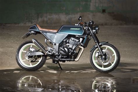 Learn to ride it then convert into a cafe racer. Ninja Mr. Ride - RocketGarage - Cafe Racer Magazine