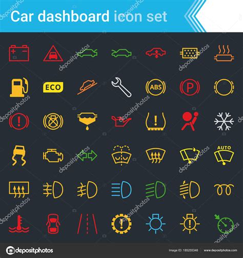 Car Dashboard Lights Icons Shelly Lighting