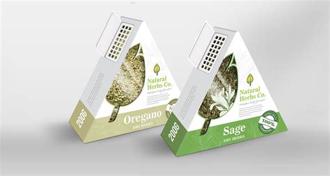 Packaging Design By Microz For Organic Herbs And Spices Container