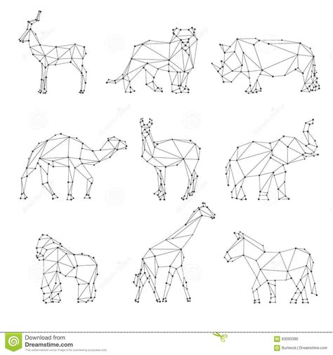 Image result for simple geometric animal | Geometric ...