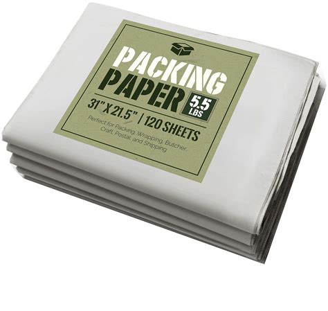 Newsprint Packing Paper 55 Lbs ~125 Sheets Of Unprinted Clean