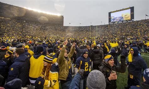 Photo Gallery Michigan Beats Ohio State For The First Time Since 2011