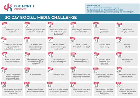 What To Post On Social Media Join Our 30 Day Social Media Challenge