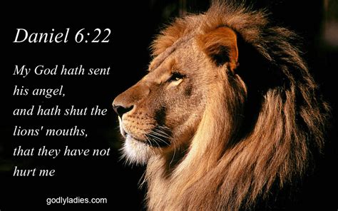 Daniel In The Lions Den Bible Verse