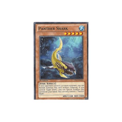 Yu Gi Oh Card Ltgy En010 Panther Shark Common Chaos Cards