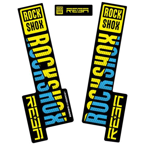 2020 Rockshox Reba Rlfork Sticker For Mtb Mountain Bike Rock Shox
