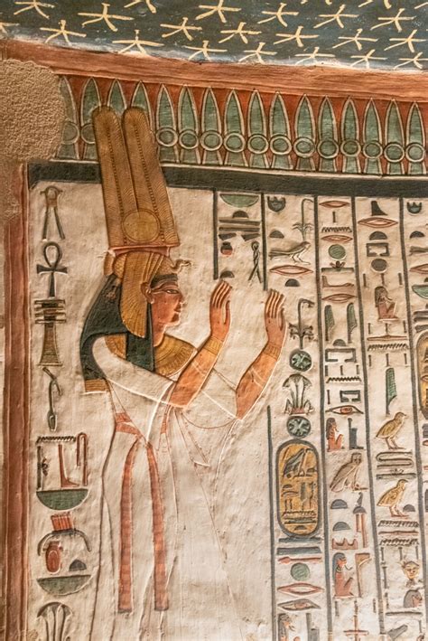 Tomb Of Queen Nefertari Valley Of The Queens Thebes Luxor Egypt Photograph 1 Queen
