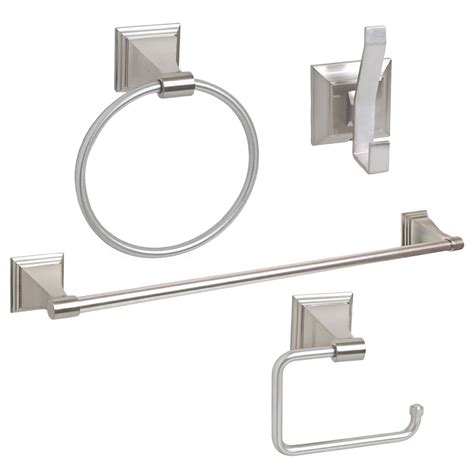 The beauty of each functional piece is accentuated with a polished nickel finish. Brushed Nickel Bathroom Accessories Sets | Cool Ideas for Home