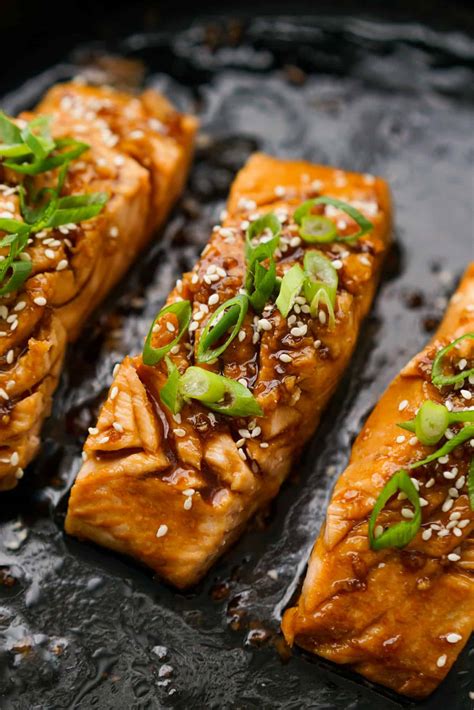 Teriyaki Glazed Salmon 20 Minutes Only Joyous Apron